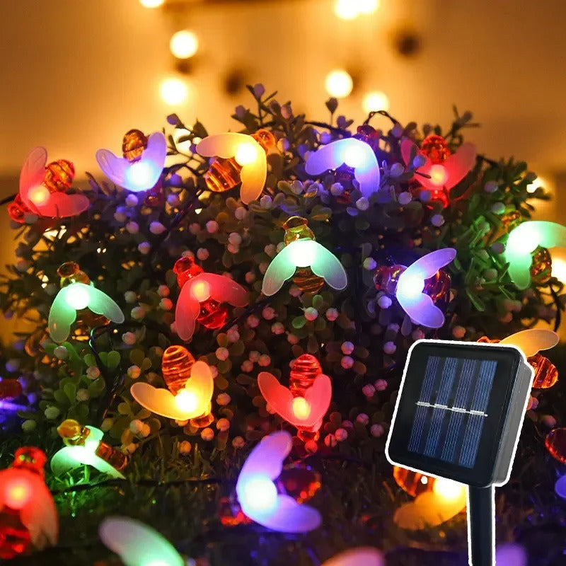 -lumineuse-solaire-abeilles-multicolores