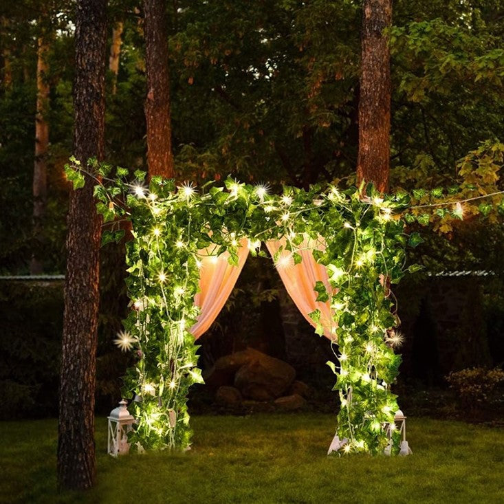 guirlande-lumineuse-solaire-feuillage