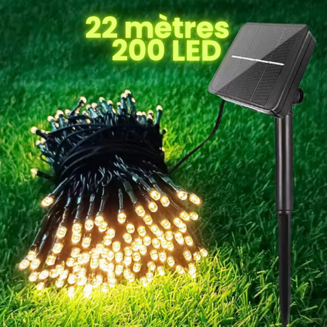 Guirlande solaire exterieur | Solaris™