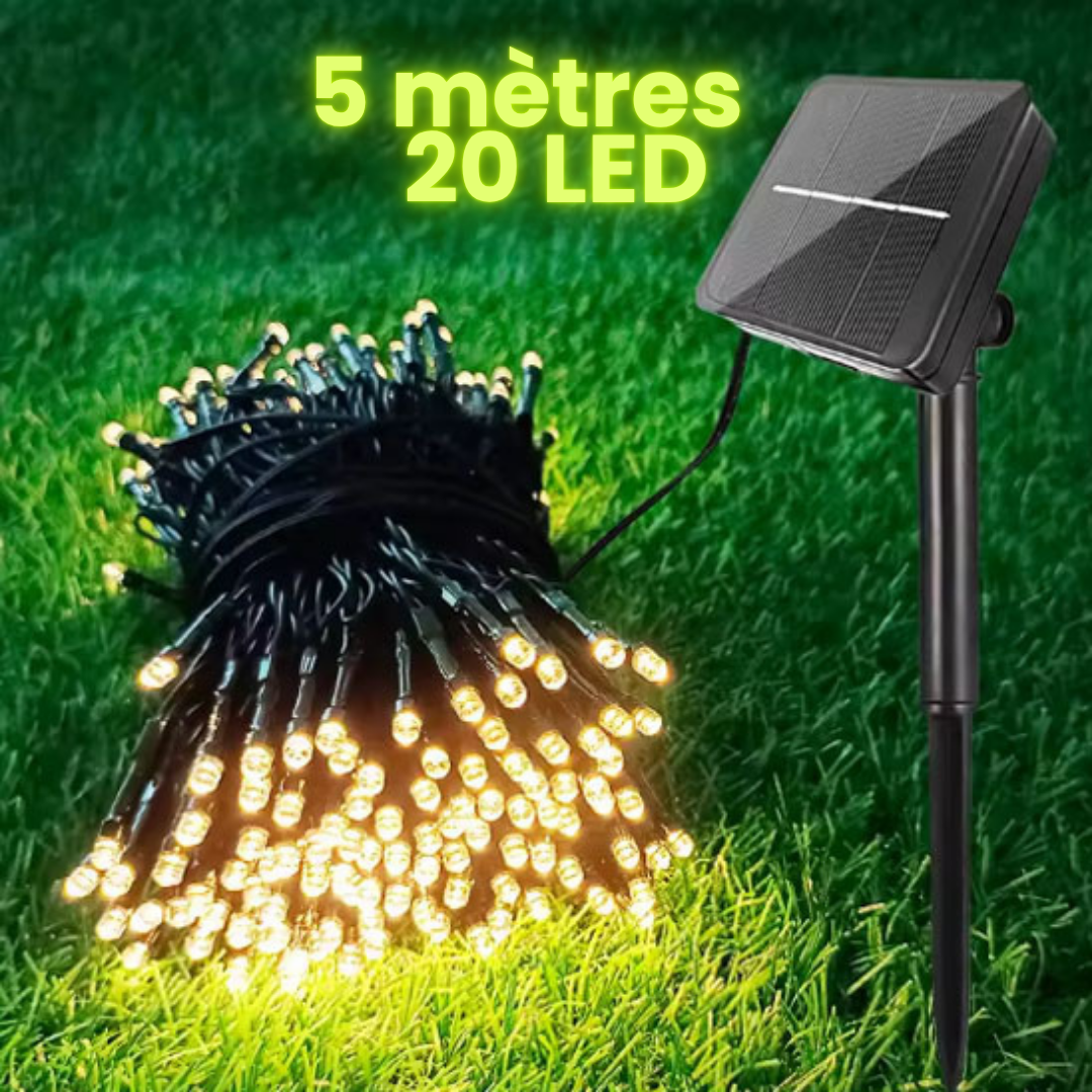 Guirlande solaire exterieur | Solaris™