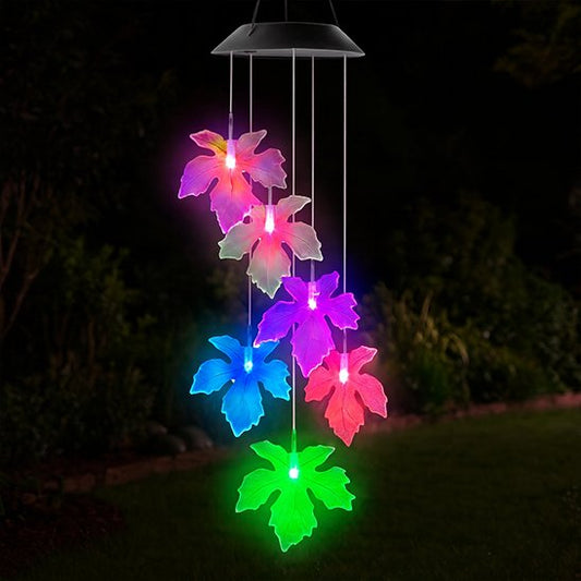 carillon-solaire-lumineux-feuille-érable