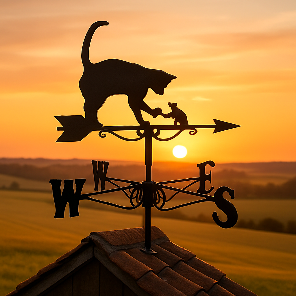 girouette-chat-élégance