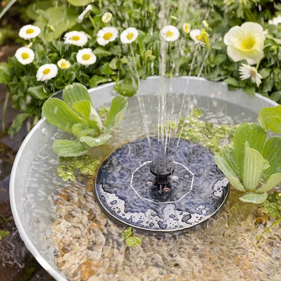 La fontaine solaire | SolAqua ™ - Esprit Jardins
