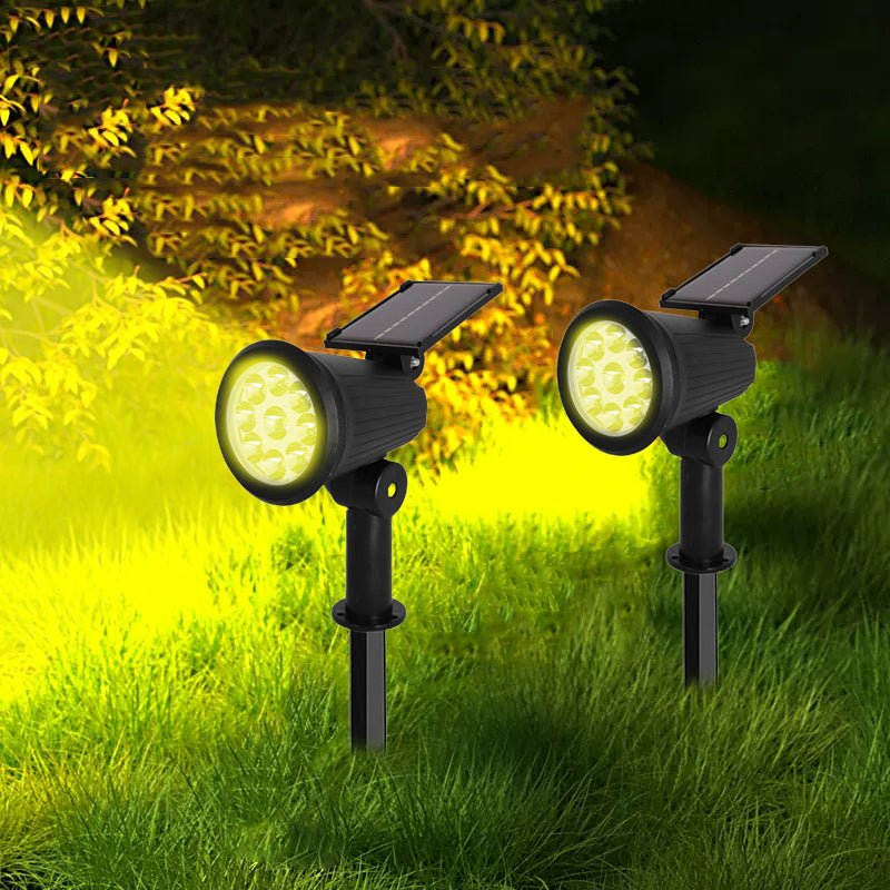 Spot solaire extérieur Faretto™ : Illuminez votre jardin avec style et économie - Esprit Jardins