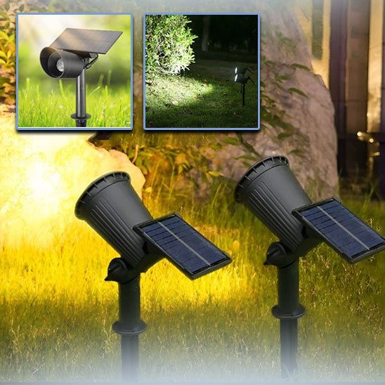 Spot solaire extérieur Faretto™ : Illuminez votre jardin avec style et économie - Esprit Jardins